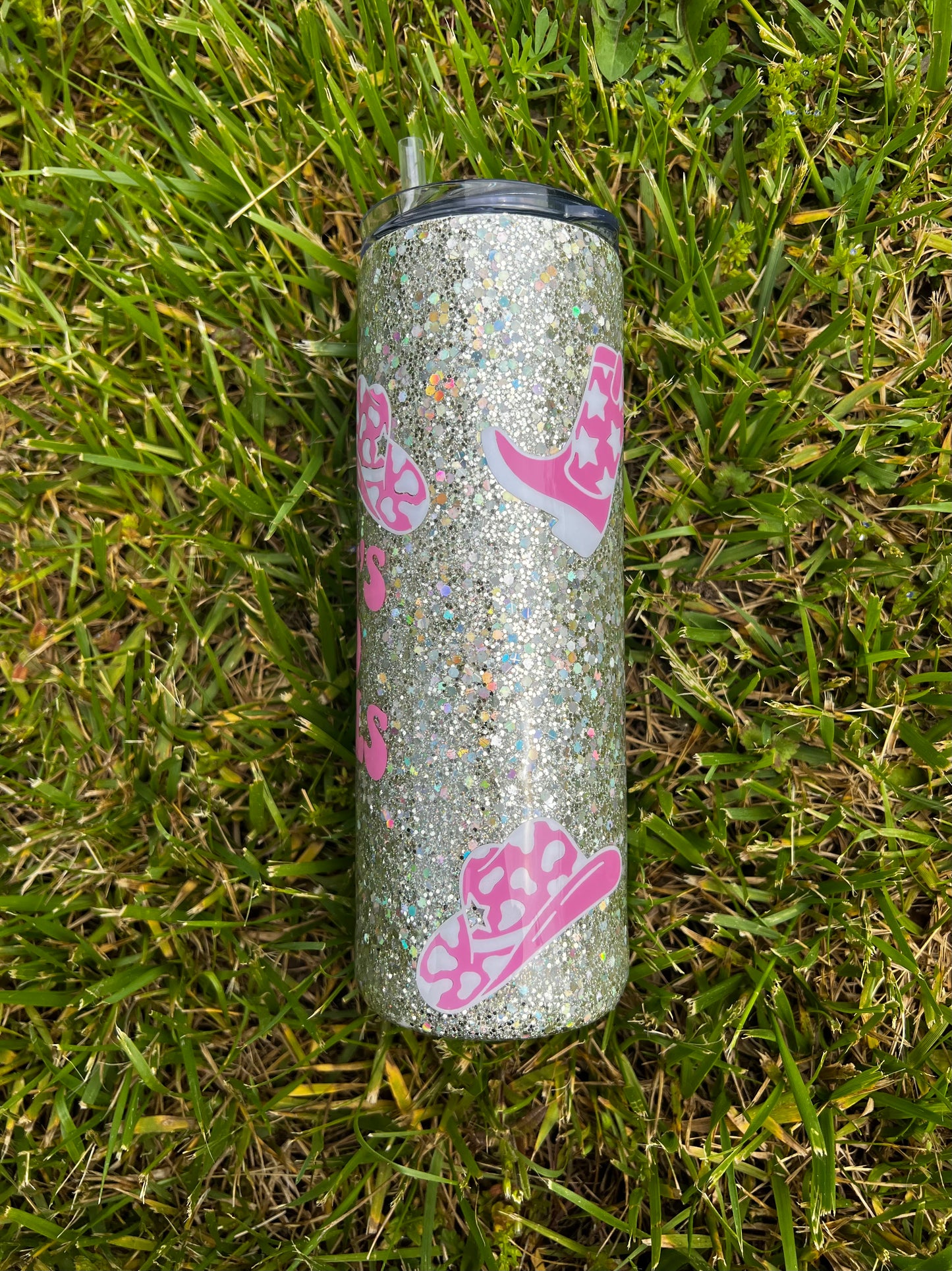 Let’s go girls skinny tumbler 16oz